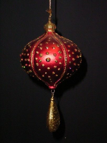 Tassel Ball - Red - large